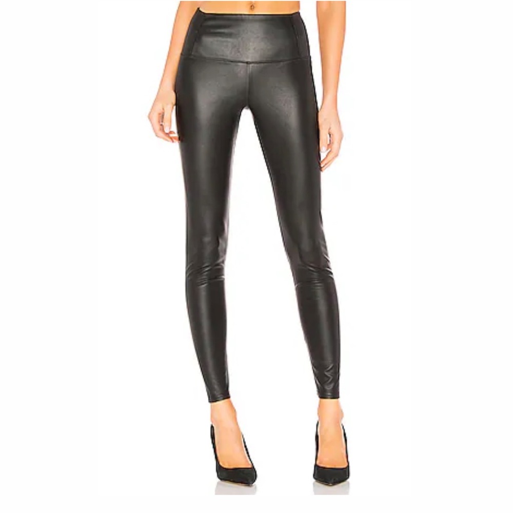 Baldwin Kansas City black Leather Leggings - Size XS